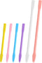 Gartful 6pcs Silicone Resin Stir Sticks, Reusable Silicone Stirring Rods, Epoxy Stir Sticks Craft Tools for Mixing Resin, Paint, Liquid, Making Gl...