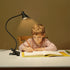 Semlos LED Reading Light, Clamp Lamp 3 Color Modes 5 Brightness, Clip Ligh for Desk Bedside Table, 5W USB Powered, Flexible Arm(Black)...