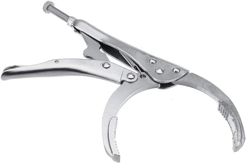 Alloy Steel Car Oil Filter Plier Remover Wrench Vice Locking Grip Vise Spanner Removal Repair Hand Tools Adjustable Hold Grip...