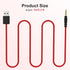 USB to 3.5mm Headphones Charging Cable Cord Compatible with Beats by Dr Dre Solo Studio Wireless Headphones, MP3 Player, iPod Shuffle, Speakers, V...