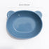 BLUE GINKGO Silicone Kids Bowls - Cute Silicone Bowls for Baby/Silicone Plates for Toddlers and Kids - Dishwasher Safe and Made in Korea (Blue)...