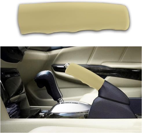 Car Handbrake Cover, Silicone Anti-Slip Hand Brake Sleeve, Wave Shaped Decorative Protector for Car Brake Lever, Comfortable Handbrake Grip Cover ...