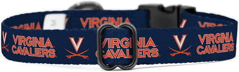 Virginia Cavaliers Collars and Leashes | Officially Licensed | Adjustable-Fits All Pets! (Large Collar)...