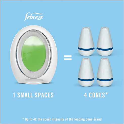Febreze Small Spaces Holiday Air Freshener Fresh Baked Vanilla Scent, 25 fl. oz each, Pack of 2...