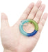 12 Pcs Wrist Coil Wrist Keychain, Colorful Stretch Wristband Key Chain for Gym, Pool, ID Badge...