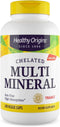 Healthy Origins Chelated Multi Mineral (Albion Minerals, Bioavailable, Non-GMO, Gluten Free), 240 Veggie Caps...