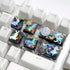 Keycaps Epoxy Resin Casting Molds Set for Mechanical Gaming Keyboard Polymer Clay Crafts 7 Silicone Trays with Key Puller...
