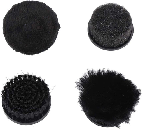 Electric Shoe Cleaner Brush, Electric Shoe Polisher Brush Shoe Shiner Dust Cleaner Portable Shoe Polish Kit Cleaner Care Kit for Shoes Bags Sofa C...