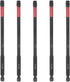 5pcs Impact Tough Torx Drill Bit T40 6" Length 1/4" Hex Shank S2 Steel Magnetic Insert Star 6 Point Head Screwdriver Bits...