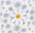 Lambs & Ivy Sweet Daisy Lovey White Flower Plush Security Blanket...