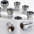 Faucet Quick Connector Adapter, Thead Connecting Faucet Aerator Adapter with Snap Quick Connector Fitting for Dishwasher Washing Machine (G1/2 Hos...
