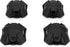 SAUTVS Tire Wheel Hub Caps for Can-Am Defender, Black Dust Center Hub Cap Covers for Can Am Defender/Commander/Outlander/Maverick 2015-2020 Access...