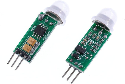 Oiyagai PIR Motion Sensor Module HC-SR505, 2-Pack Infrared Detector with 3m Range, Low Power for Arduino, DIY Security and Automation Projects...