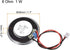 uxcell 1W 8 Ohm DIY Magnetic Speaker 28mm Round Shape Replacement Loudspeaker with PH2.0/1.25mm-2P Terminal Line for Electronic 2pcs...