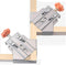 90 Degree Right Angle Clamp for Woodworking,Multipurpose Stainless Steel T-shaped Clamp,Single Handle 90 Degree Corner Clamping Tool with Adjustab...