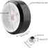 4PCS 12mm Hub Wheels,1 : 10 Hard Plastic RC Drift Cars Tires for Traxxas HSP Tamiya HPI Kyosho On-Road Drifting Car(White)...