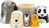 Bgraamiens Nesting Dolls Russian Matryoshka Wood Stacking Dolls for Kids Handmade Toys (Animals)...