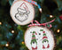 Christmas Stencils for Painting on Wood - Vertical Merry Christmas and Let it Snow Sign - Large Christmas Stencils for Crafts Reusable - Pefect si...