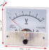 Heyiarbeit 0-10V DC Analog Panel Voltage Gauge 85C1 Volt Meter for Voltage Measurement Devices 1Pcs...