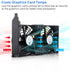 GDSTIME Graphic Card Fans, Graphics Card Cooler, Video Card Fan, PCI Slot Dual 90mm 92mm Fans, VGA Cooler...