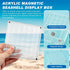 36 Grids Acrylic Magnetic Seashell Display Box, Advantageouse Acrylic Magnetic Seashell Display Box, Clear Seashell Storage Box, for Bead, Nail, J...