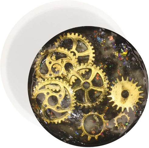 Funshowcase Round Coaster Resin Epoxy Silicone Mold...