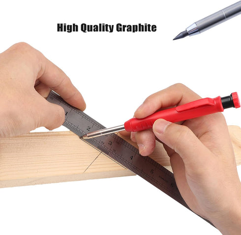 36 PCS 2.8mm Pencil Lead Refills for Carpenter Pencil Mark Pencils Solid Deep Hole Mechanical Construction Pencil Replacements Study Pencil Leads ...