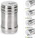 Gift Set Spice Jar With Shaker Tops Food Seasoning Dressing Bottle with Travel Bag Salt/Sugar/Spice/Pepper/Cheese Shaker Kitchen Gadget for Campin...