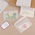 100Pcs Transparent Envelopes, 3.9 x 2.7 Inches Envelopes for Seeds Coin Collecting Lottery Ticket Stamp Card Mini Window Envelopes for Love Letter...