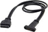 cablecc Single Port USB 3.1 Type C USB-C Female to USB 3.0 Motherboard 19pin Header Cable 40cm...