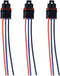 Pulse Plug Connector Pulse Bar Connectors Replacement for Polaris 2018 2019 2020 2021 Ranger XP 1000 RZR RS1 Pro General 1000 14 Ga Wire Accessory...