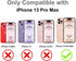 Cartoon Case for iPhone 13 Pro Max Case 6.7 Inch Cute Moon Blue Cartoon Character Design with Lanyard Wrist Strap Band Holder Shockproof Protectio...