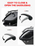 Amazicha Saddlebag Latch Kit Stainless Steel Saddle Bag Lifter Gloss Black fit for Harley Davidson Touring Street Glide Electra Glide Road King Ro...