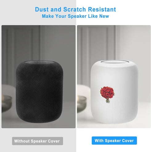 Speaker Covers for HomePod Speaker Covers, Outdoor Speaker Covers for HomePod Dust & UV Protective Covers for HomePod Speakers, Washable Speaker P...