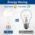 LED Light Bulbs, 100 Watt Equivalent, A19 13W Lightbulbs, 5000K Daylight White 1500 Lumens, E26 Standard Medium Base Screw, Non-dimmable, 4 Pack...