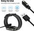 Smart Watch Charger Magnetic 2 Pin Intended for KEEPONFIT ID Sport01/IDW21,Erkwei/HOK/Iaret I39H,Stiive LCW01 Watch Charger 1.6ft USB Magnetic Cha...