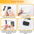 Clear Rubber Sewing Machine Foot Pedal Non Slip Pad,Suitable for Use on Carpets, Floors and Wood Floors, Sewing Machine Pedal Mat Prevent Foot Sli...