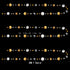 Decor365 Silver Gold Star Garland Decorations Twinkle Little Star Birthday Baby Shower Graduation Party Decor Christmas New Year Eve Banner Moon S...
