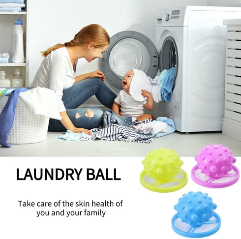 Pet Hair Remover for Laundry, Washing Machine Hair Filter Washer, Reusable Hair Catcher Laundry Float Lint Trap Mesh Bag, Portable Hair Remover Wa...