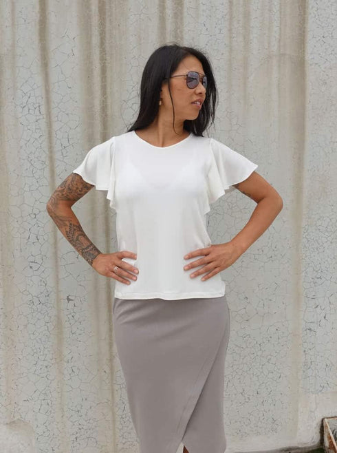 Style Arc Sewing Pattern - Posie Knit Top (Sizes 10-22)...