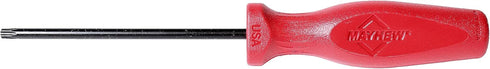 Mayhew Tools 27406 USA Torx Screwdriver, Red, T25 x 4-Inch...