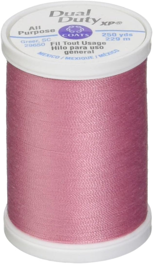 Coats Thread & Zippers Dual Duty XP General Purpose Thread, 250-Yard, Dark Old Rose...
