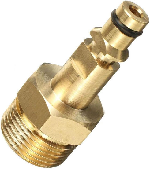 Gold M22 Adapter High Pressure Washer Hose Adapter Pressure Pipe Quick Connector Converter Fitting for K Series Pressure Washer, Pressure Replacem...