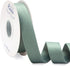 Ribbli Dusty Sage Green Velvet Ribbon Double Faced 1 Inch 10-Yard Spool Light Green Ribbon Use for Christmas Tree Ornaments Gift Wrapping Wreath D...