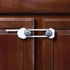 Toddleroo by North States Large Sliding Cabinet Locks | Keep Side by Side cabinets Safely & securely Closed | Works on Cabinet Handles up to 4.5" ...