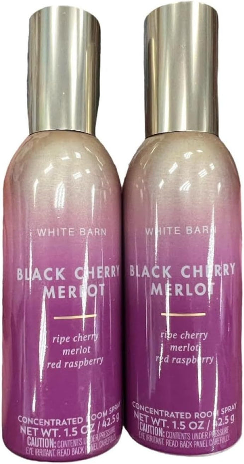 Bath and Body Works Room Freshener Spray - 2 pack Bundle (Black Cherry Merlot 2 pk)...