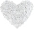 1000 Pcs Artificial Silk Rose Petals Decoration Wedding Party Color White...