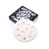 Moon Biscuit Natural Rubber baby toy for teething, bath time and sensory play...