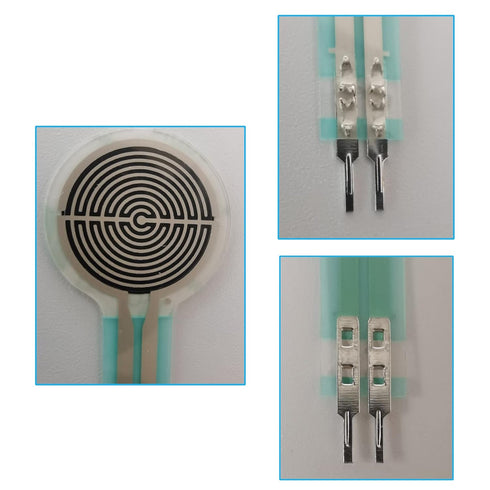 Force Sensing Resistor, Pressure Sensor, 20G-6KG Force Sensor, High Precise Flexible Force Gauge for Home Industry (2 Pack)...