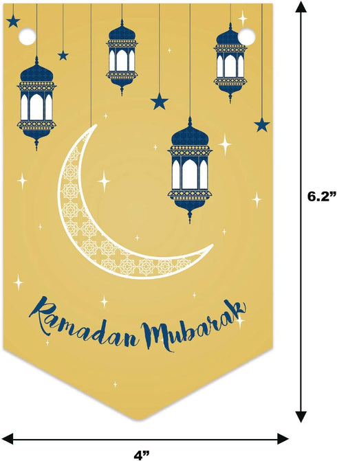 Ramadan Mubarak Banner Decoration, Party Decoration, Bunting Banner...